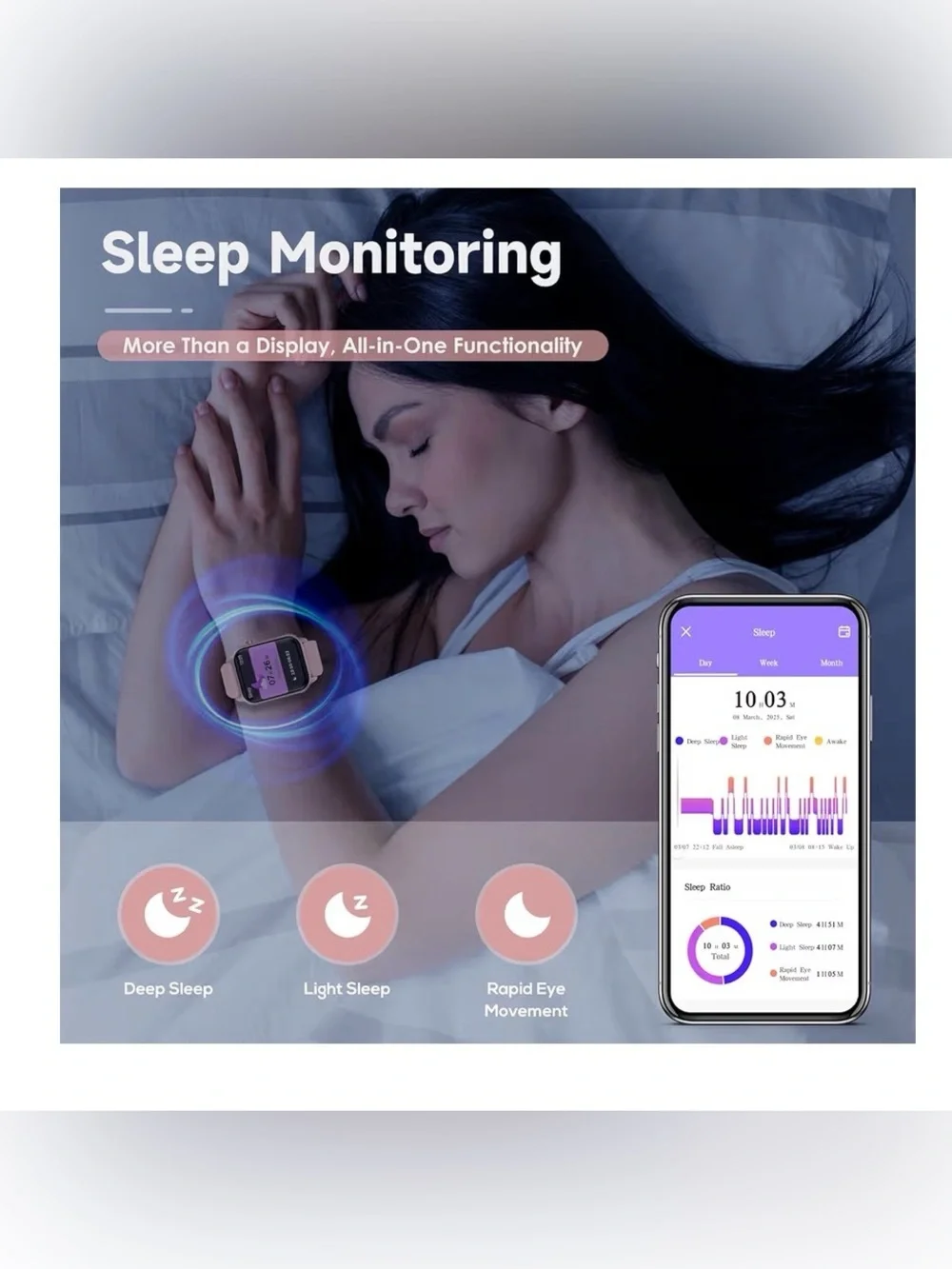 Smart Watch for Women- Pink